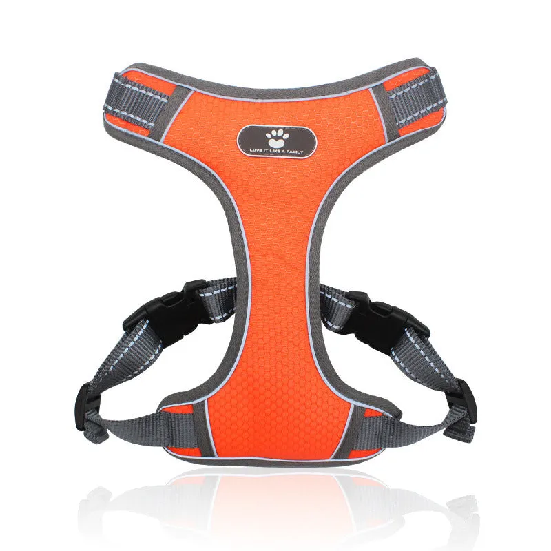 Dog Harness Light-Weight Breathable Reflective Mesh