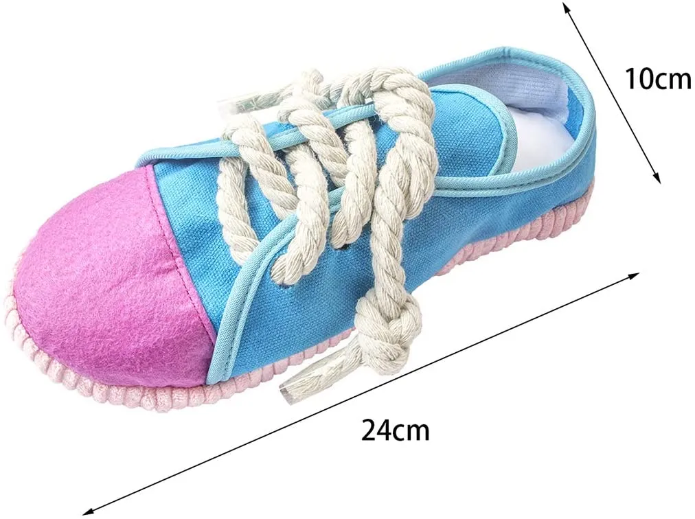 PawfectPals Interactive Squeaky Dog Shoe Toy Reduce Stress and Anxiety